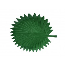 Плато листо 35х29см Leaves зелено
